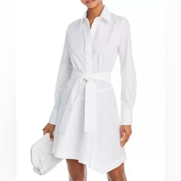 10 Crosby Derek Lam Dresses & Skirts - Derek Lam 10 Crosby | Flora Asymmetric Shirt Dress